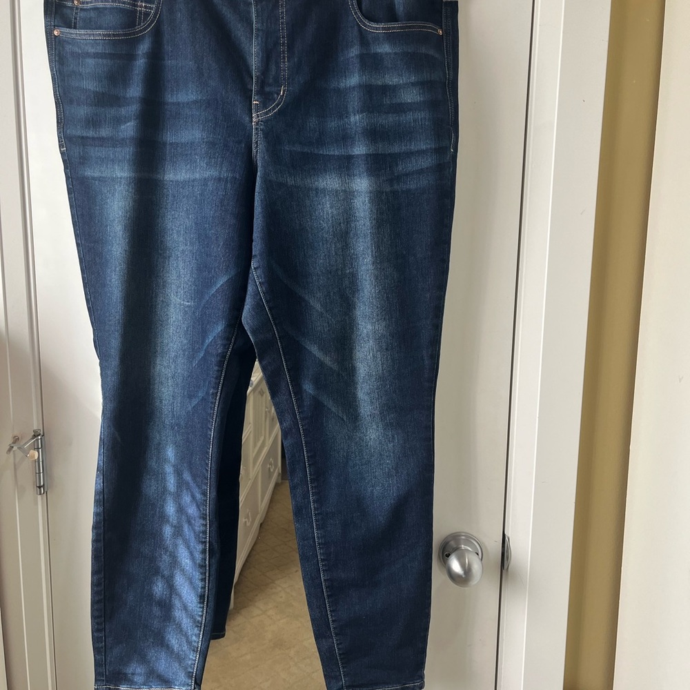 Maurices Blue High-Rise Stretch Jeans